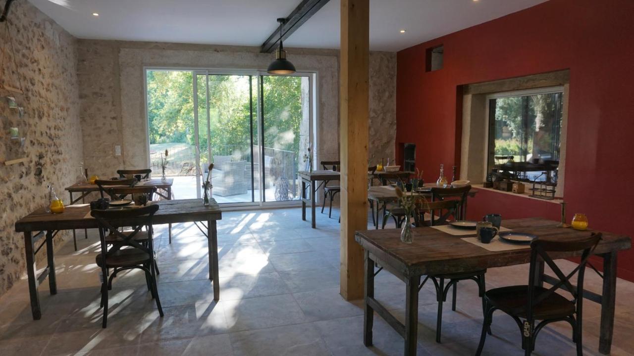 Le Moulin De Moquesouris - Chambres D'Hotes Et Table D'Hote Nazelles-Negron Luaran gambar